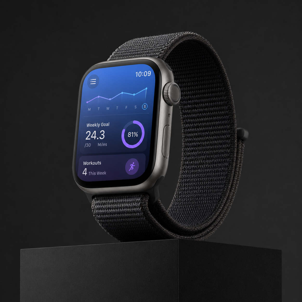 Minimalist Smartwatch Ad