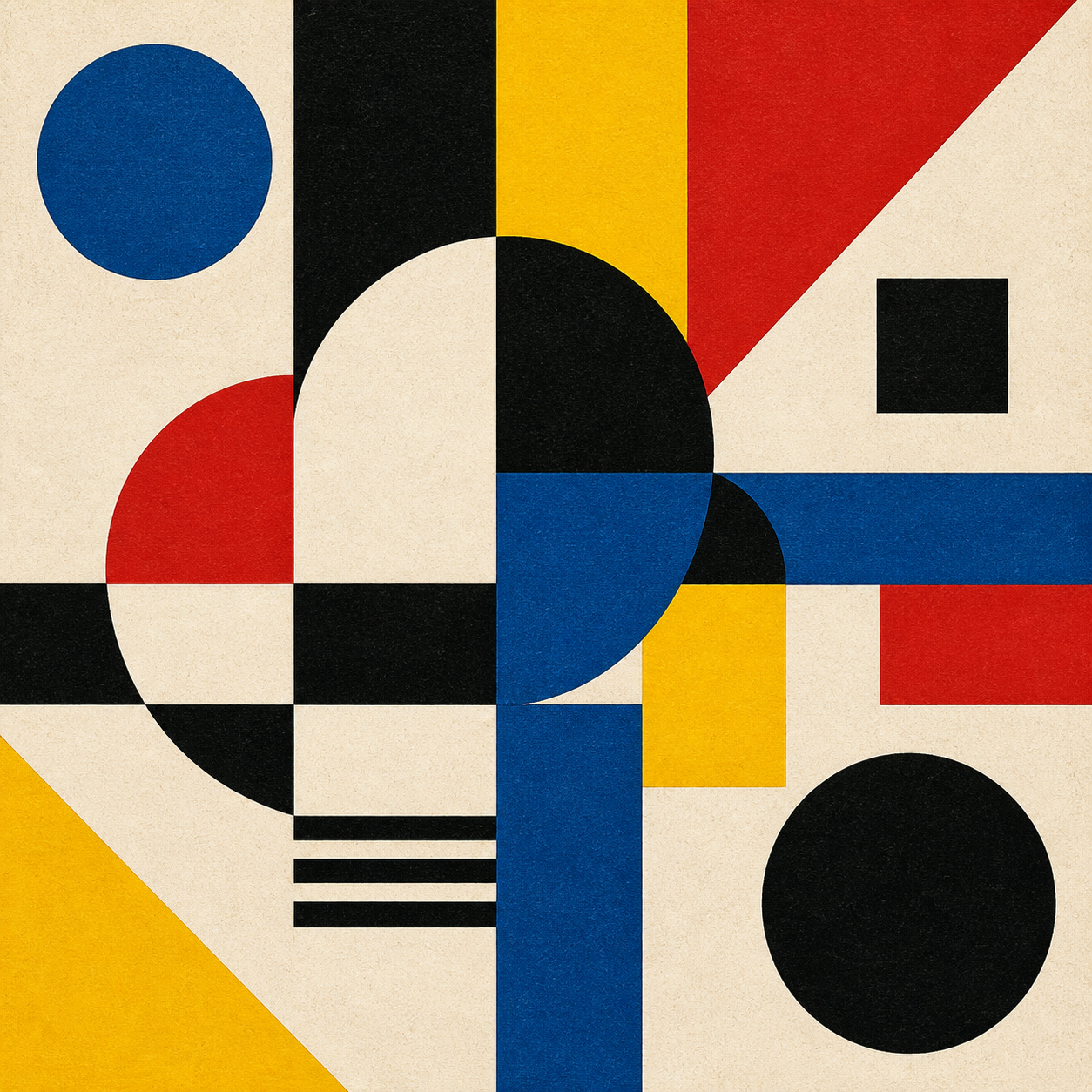 Geometric Abstract Composition